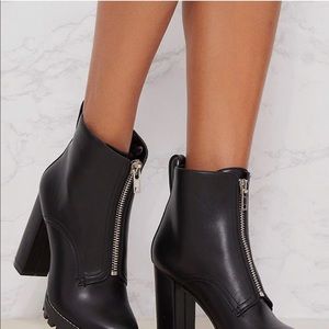 Ankle cleated boots